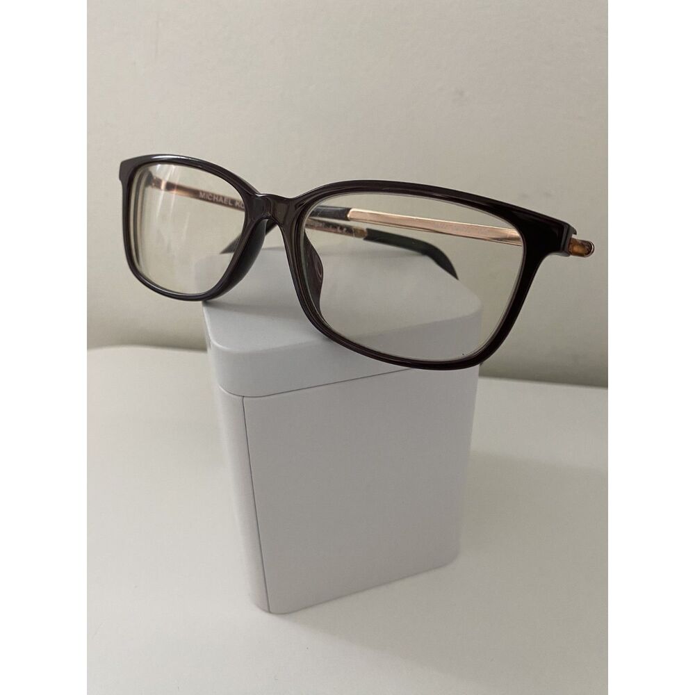 Michael Kors MK4058 Caracas Burgundy Clear Transitional Eyeglass Frames Women